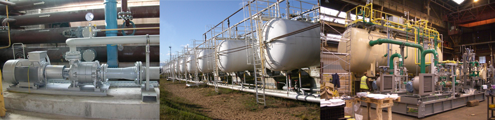 Pumpen und Pumpenanlagen für die Industrie - LPG, LNG, CNG Anlagenbau -  Engineering und Lösungen für die Industrie