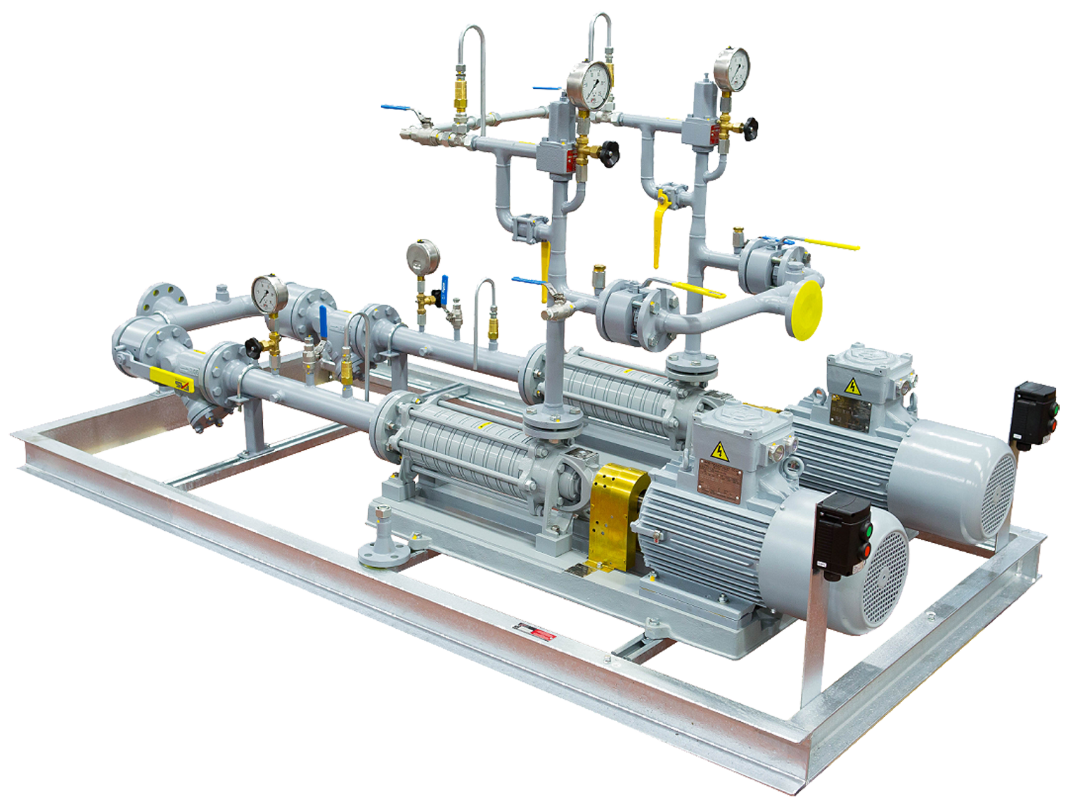 Pumpen und Pumpenanlagen für die Industrie - LPG, LNG, CNG Anlagenbau -  Engineering und Lösungen für die Industrie